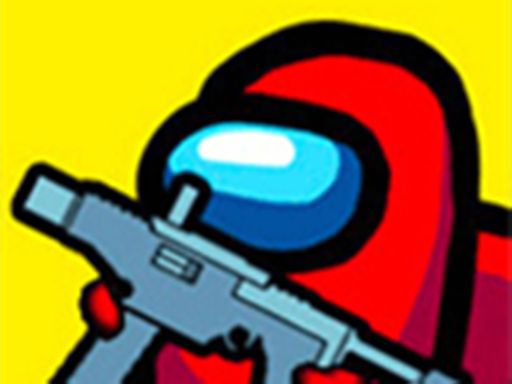 Among Us Crazy Shooter - Shooting Game - browser game screenshot