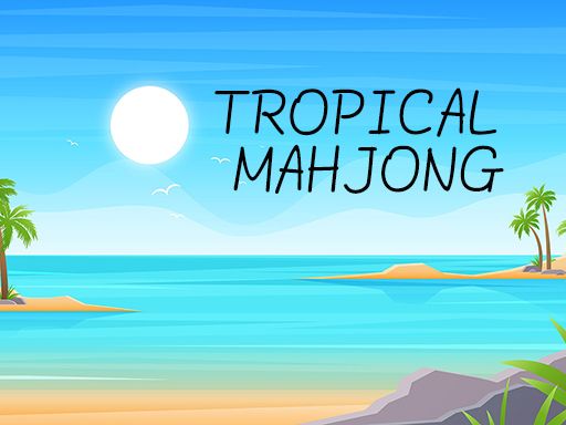 Tropical Mahjong - browser game screenshot
