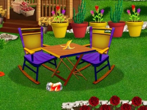 Garden Decoration and Cleaning - browser game screenshot