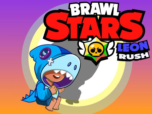 Brawl Star Leon Rush - browser game screenshot