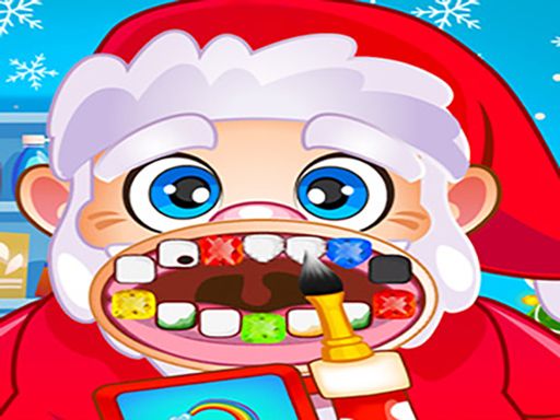 Christmas Dentist Doctor - browser game screenshot