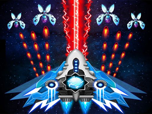 Space shooter attack - browser game screenshot
