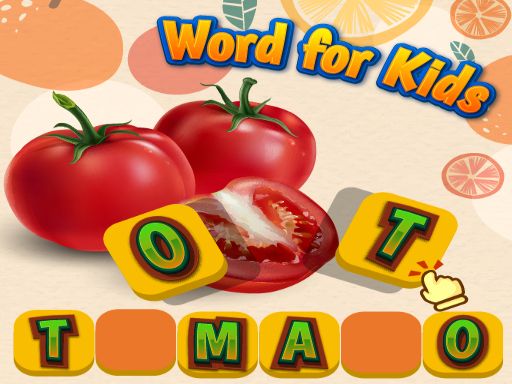 Fruits and Vegetables Word Fruits and Vegetables Word - browser game screenshot