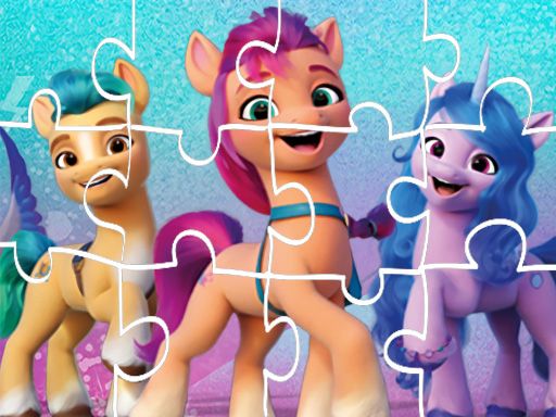 Magic Pony Jigsaw - browser game screenshot
