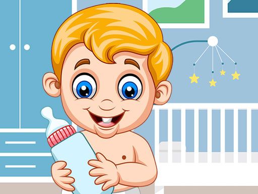 Sweet Babies Differences - browser game screenshot