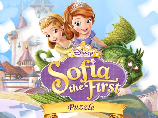 Sofia the First Puzzle - browser game screenshot