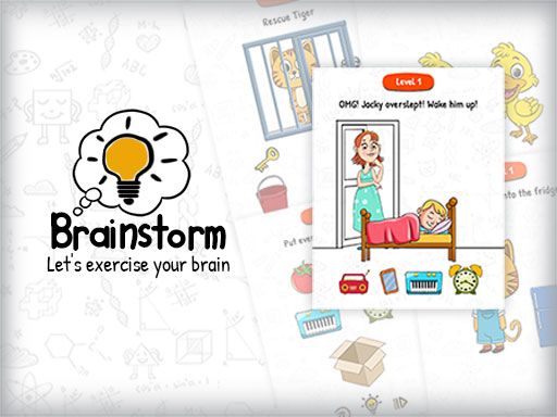 Brainstorm - browser game screenshot