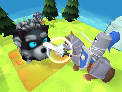 Knight Amaze - browser game screenshot