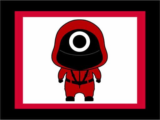 Squid Game Coloring Pages - browser game screenshot
