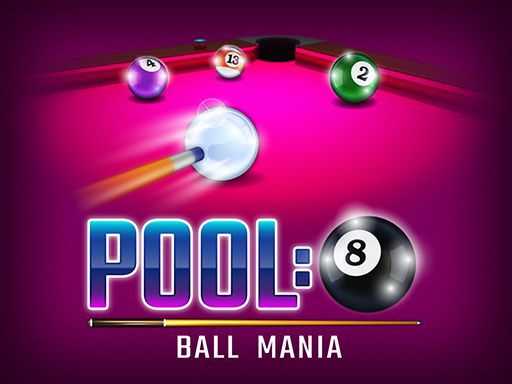 Pool: 8 Ball Mania - browser game screenshot