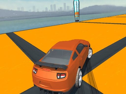 Crazy Car Stunts 2021 - browser game screenshot