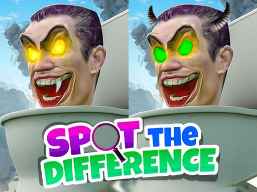 Skibidi Toilet Spot the Difference - browser game screenshot