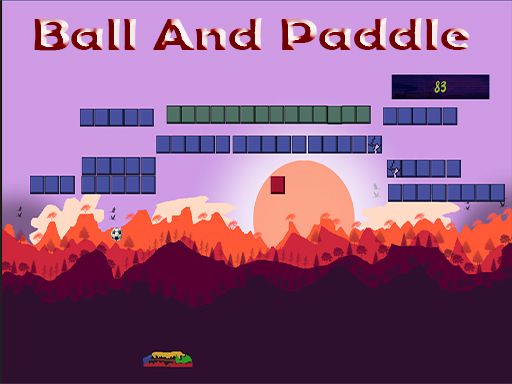 Ball And Paddle - browser game screenshot