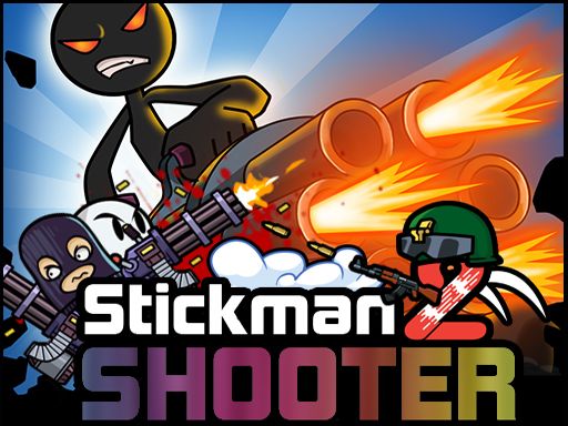 Stickman Shooter 2 - browser game screenshot