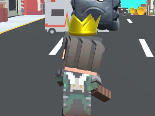 City Runner.io - browser game screenshot