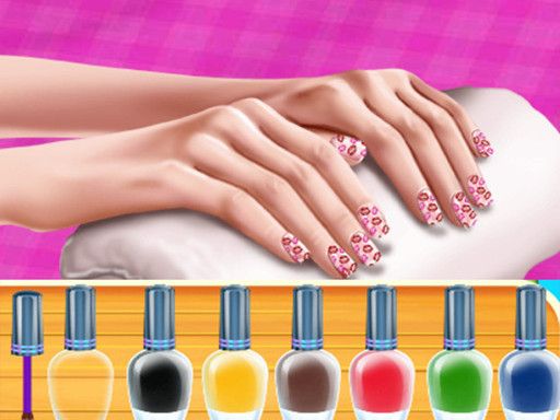 Princess Fashion Nail Art DIY Blog - browser game screenshot