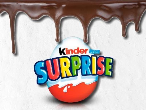 Kinder Egg Surprise - browser game screenshot