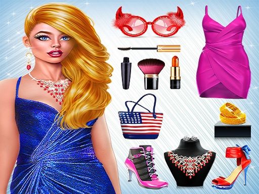 Dress Night Games : Stylist Girls - browser game screenshot