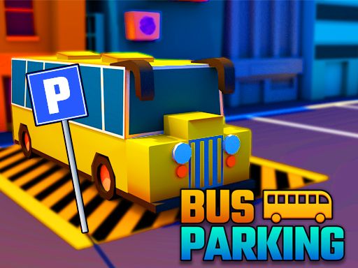 Bus Parking City 3D - browser game screenshot