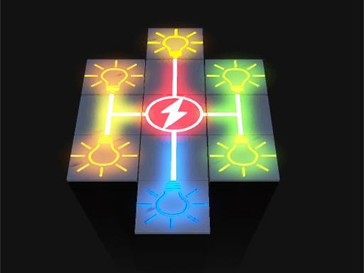 Connect The LIGHT - browser game screenshot