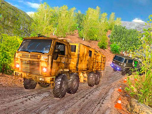 Mud Truck Russian Offroad - browser game screenshot