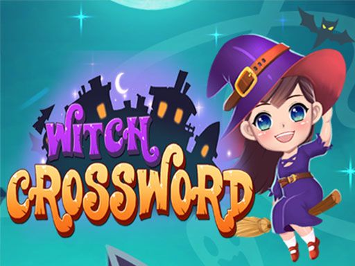 Witch CrossWord - browser game screenshot