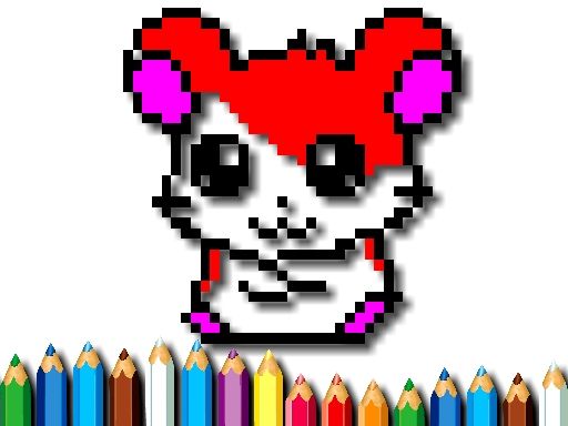 Pixel Coloring Time - browser game screenshot