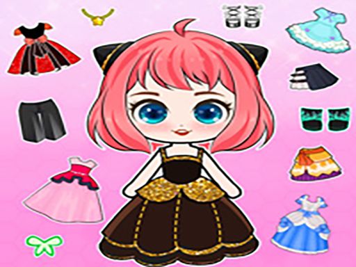Chibi Doll Dress Up Diy - browser game screenshot