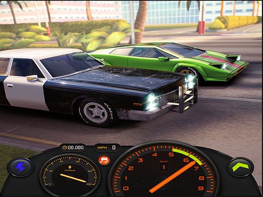 Super Racing  - browser game screenshot