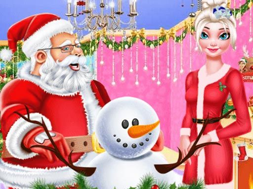 LETS INVITE SANTA - browser game screenshot