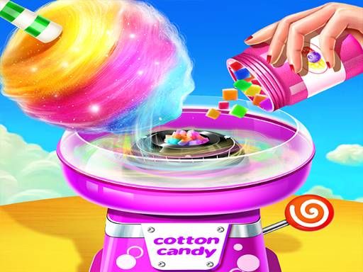 Cotton Candy Shop Cooking Game - browser game screenshot