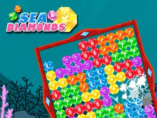 Sea Diamonds Challenge - browser game screenshot