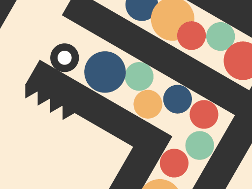 Ball Maze - browser game screenshot