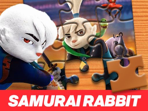 Samurai Rabbit The Usagi Chronicles Jigsaw Puzzle Samurai Rabbit The Usagi Chronicles Jigsaw Puzzle - browser game screenshot