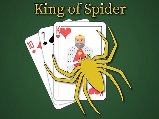 King of Spider Solitaire - browser game screenshot
