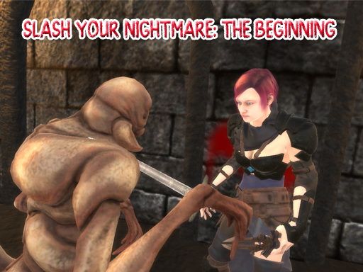Slash Your Nightmare: The Beginning - browser game screenshot