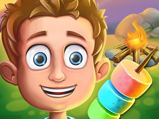 Camping Adventures Family - browser game screenshot