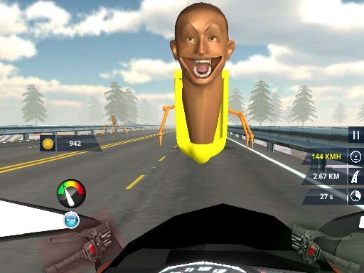 Traffic Ride Skibidi Toilet - browser game screenshot