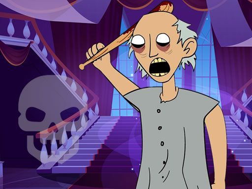 Granny Hidden Skull Shadows - browser game screenshot
