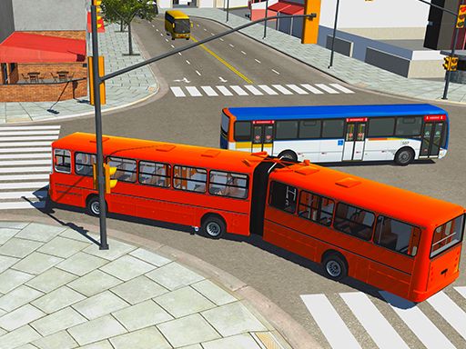 Bus Simulation - City Bus Driver - browser game screenshot