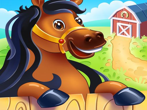 Learning Farm Animals  - browser game screenshot