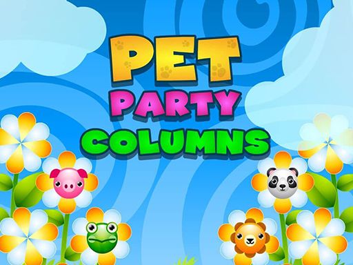 Pet Party Columns Pet Party Columns - browser game screenshot