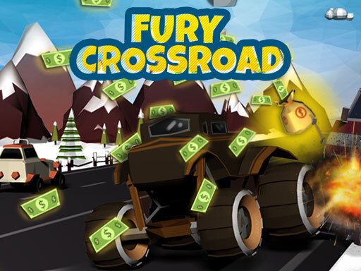 Fury Cross Road - browser game screenshot