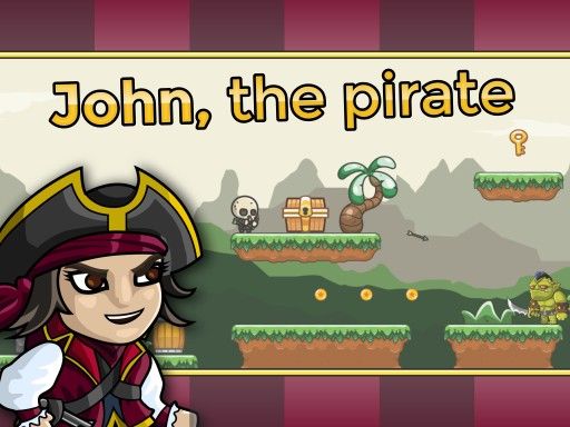 John the pirate - browser game screenshot