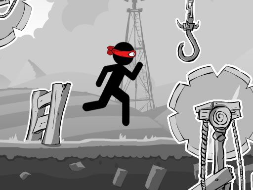 Stickman Adventures - browser game screenshot