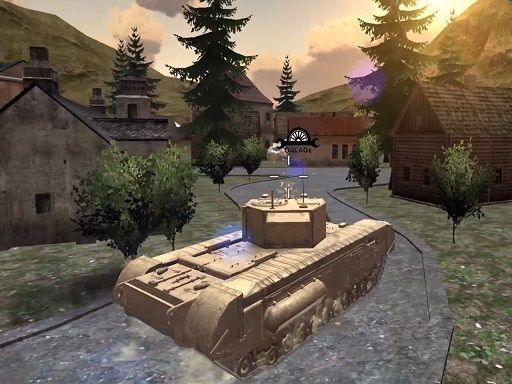 WW2 Modern War Tanks 1942 - browser game screenshot