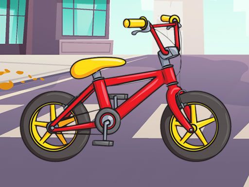Bicycle Jigsaw - browser game screenshot
