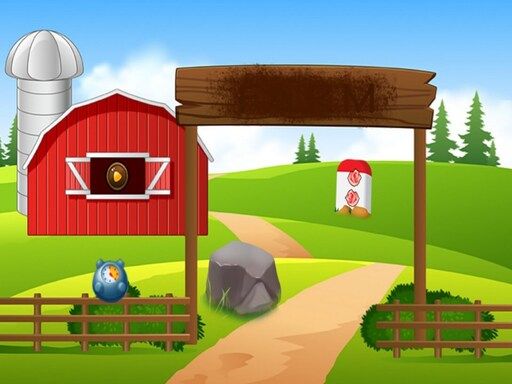 Rescue The Cow - browser game screenshot