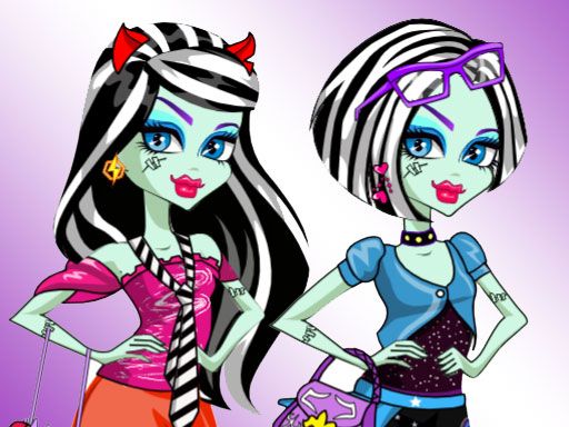Monster High Dress Up - browser game screenshot