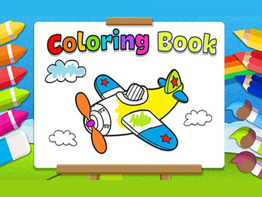Happy Color Book 2022 - browser game screenshot